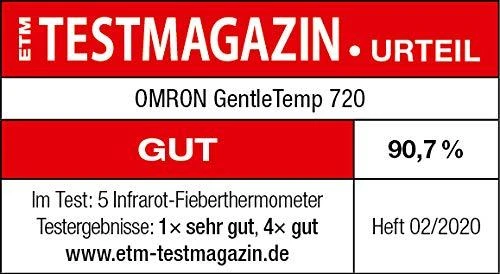 Omron Healthcare bekontaktis termometras Gentle Temp 720