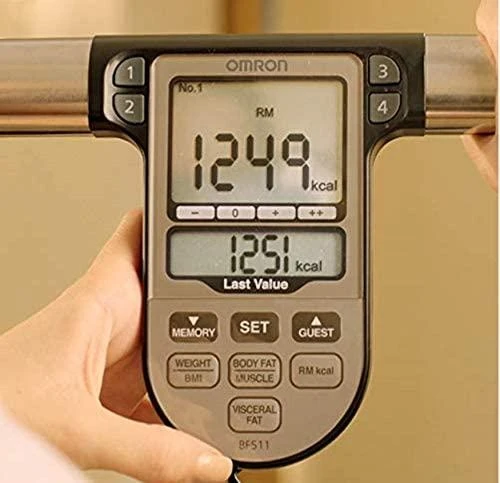 Svarstyklės Omron kūno sudėties matuoklis su svarstyklėmis BF-511