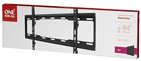 ONE For ALL Smart Wall Mount TURN WM2651 Sieninis laikiklis, pasukamas, 32–90 colių, maksimalus svoris (talpa) 50 kg, VESA 200 x 200, 300 x 200, 300 x 300, 400 x 300, 400 x 400, 400 x 400 mm, Juodas