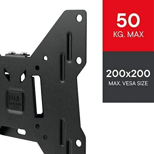ONE For ALL TV sieninis laikiklis WM2251 13-40 ", Maksimalus svoris (talpa) 30 kg, Juodas