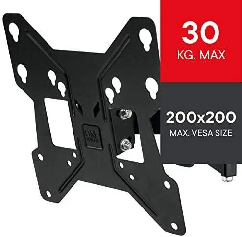 ONE For ALL TV sieninis laikiklis WM2251 13-40 ", Maksimalus svoris (talpa) 30 kg, Juodas