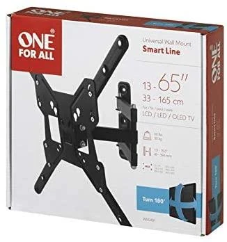 Laikiklis One For All Vienas visiems televizoriams ant sienos pasukamas WM2451 (juodas)