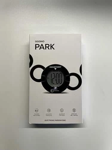 OOONO Park - Elektroninis Parkavimo Diskas - Juodas