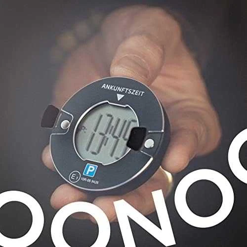 OOONO Park - Elektroninis Parkavimo Diskas - Juodas