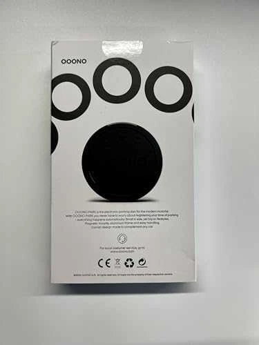 OOONO Park - Elektroninis Parkavimo Diskas - Juodas