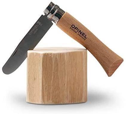 Vaikiškas peilis My first Opinel Nr.7 buko rankena
