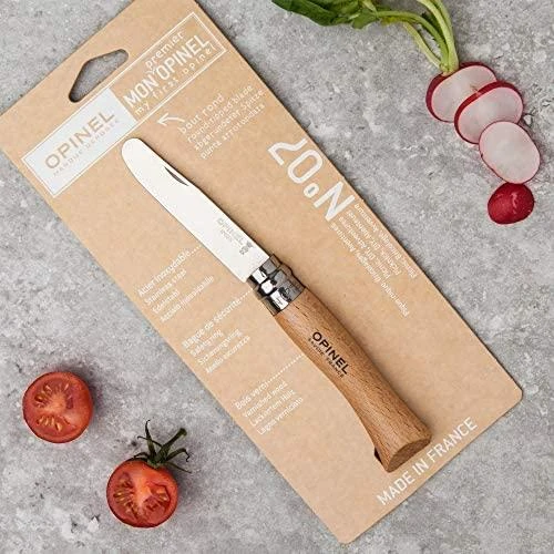 Vaikiškas peilis My first Opinel Nr.7 buko rankena