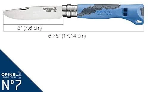 Vaikiškas peilis Opinel Outdoor Junior Nr. 7