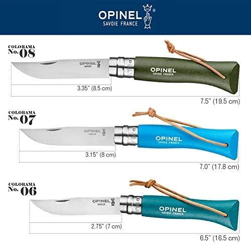 Opinel peilis Nr.8 nerūdijančio plieno ašmenimis