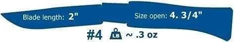 Kišeninis peilis Opinel Nr.4 buko rankena