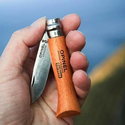Opinel anglinio plieno peilis Nr.7 buko rankena