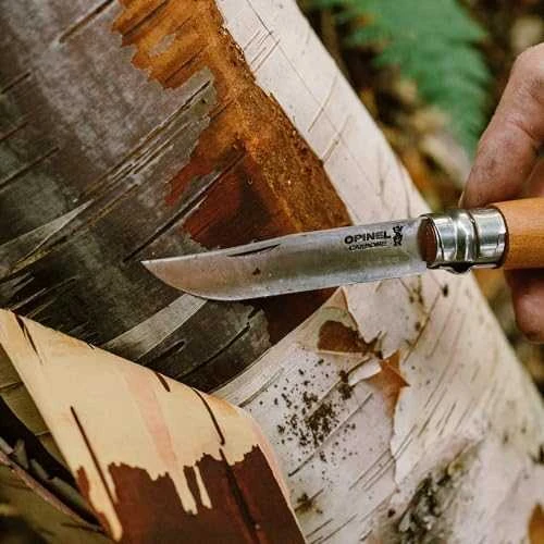 Opinel anglinio plieno peilis Nr.7 buko rankena