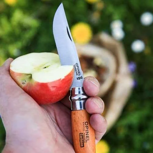 Opinel anglinio plieno peilis Nr.7 buko rankena