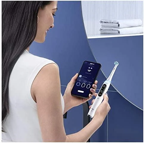 ORAL-B iO Series 9N Elektrinis dantų šepetėlis, baltos spalvos
