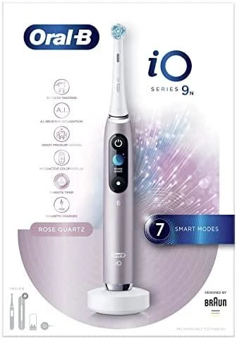 ORAL-B iO Series 9 Elektrinis dantų šepetėlis, rusvos spalvos