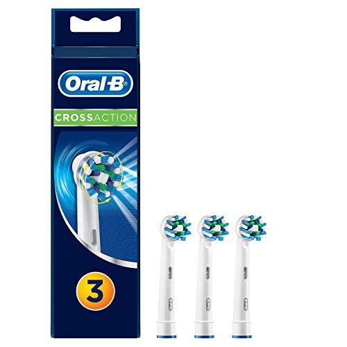 Oral-B CrossAction keičiama dantų šepetėlio galvutė 3 vnt