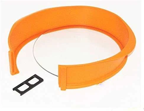 TIROSS APVALUS TORTAS RAIN 25cm SILIKONAS SU STIKLU