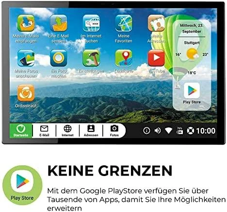 Planšetė Carruzzo ORDISSIMO ART0418 planšetinis kompiuteris 4G 64 GB 25,6 cm (10.1″) 4 GB Wi-Fi 5 (802.11ac) Android 10 Juoda