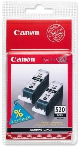 Canon PGI-520Bk rašalo kasetė 2vnt, juodas