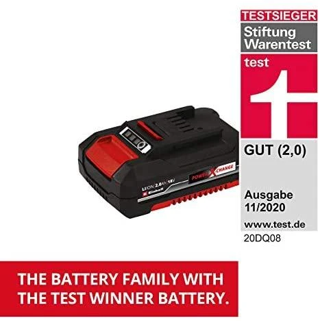 Einhell akumuliatoriaus ir kroviklio rinkinys 18V 4,0 Ah Power X-Change