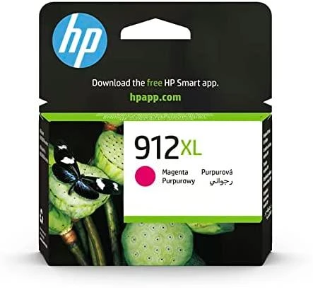 Hewlett Packard (HP) HP 912XL didelio našumo purpurinis rašalas