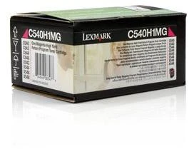 Lexmark C540H1MG kasetė, purpurinė, 2000 puslapių