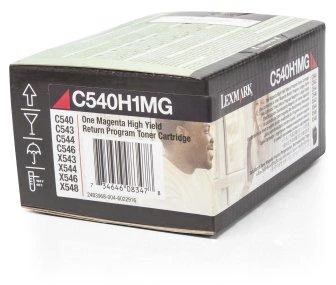 Lexmark C540H1MG kasetė, purpurinė, 2000 puslapių