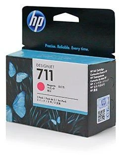 Hewlett Packard (HP) HP nr.711 Magenta Ink Cartridge 29 ml 3 pak