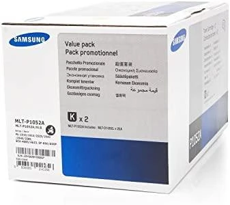 Hewlett Packard (HP) HP Samsung MLT-P1052A 2-pack High Yield Juodas Toneris Cartridges