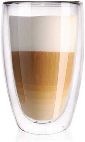 Orion Termo stiklinės su dviguba sienele kavos latte 430 ml