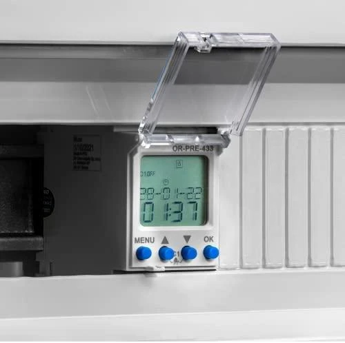Orno Elektroninis Elektroninis laikmatis, 52 programos, 3 meniu kalbos, 2 moduliai, DIN TH-35mm