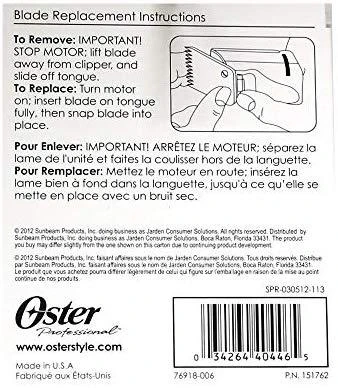 Oster Professional Products OSTER 918-01 Kerpamoji galvutė (0000), 0,25 mm