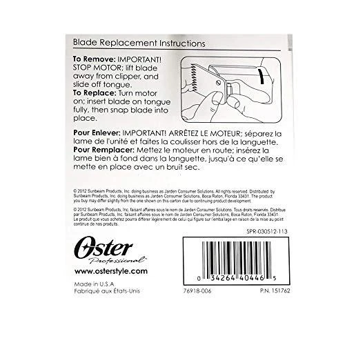 Oster Professional Products OSTER 918-01 Kerpamoji galvutė (0000), 0,25 mm