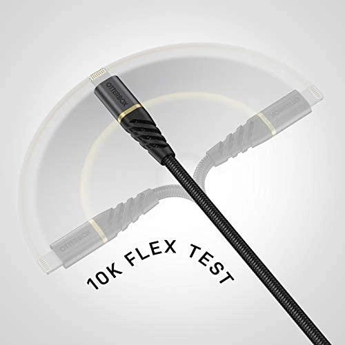 OTTERBOX PREMIUM CABLE USB A - USB C 2M Juodas