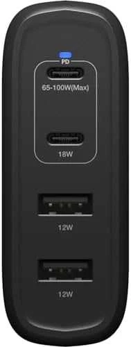 Autel OTTERBOX STANDARTINIS EU SIENINIS ĮKROVIKLIS 100 W - 2X USB-C + 2X USB-A USB-PD
