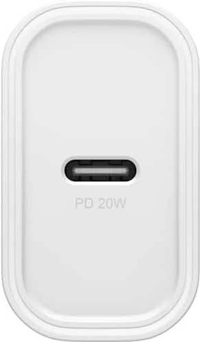 OTTERBOX STANDARTINIS ES SIENINIS ĮKROVIKLIS 20W - 1X USB-C 20W USB-PD Baltas