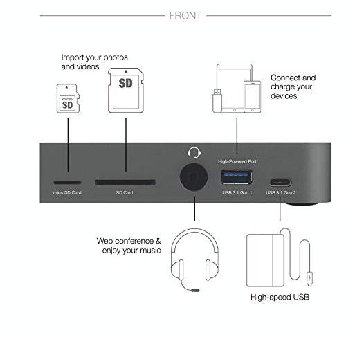 OWC Thunderbolt 3 Kosminė pilka