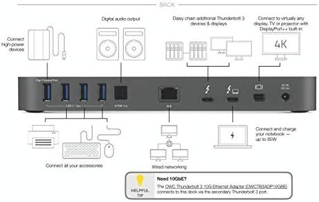 OWC Thunderbolt 3 Kosminė pilka