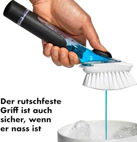 Oxo Good Grips indų šepetys su dozatoriumi