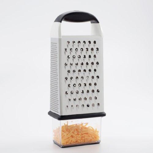 OXO Good Grips Z Pojemnikiem sidabrinė