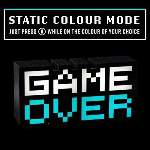 Paladone Licenced Game Over lempa