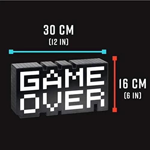 Paladone Licenced Game Over lempa