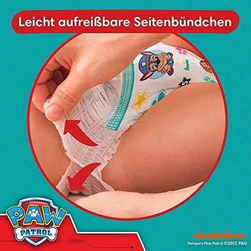 Pampers Active Baby Pants Sauskelnės-Kelnaitės - Šunyčių patrulių leidimo, 6 dydis, 14-19kg, 60 vnt.