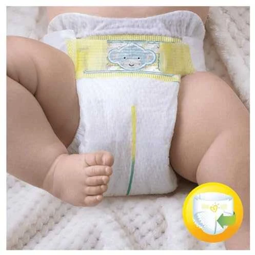 Pampers Premium Care Sauskelnės, 1 Dydis (Mini), 72 Sauskelnės, 2–5kg