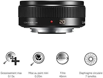 Objektyvas Panasonic Lumix 20mm F/1.7 G II ASPH