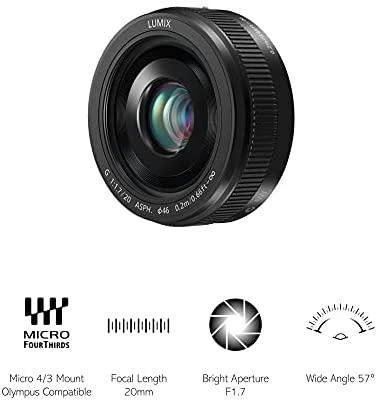 Objektyvas Panasonic Lumix 20mm F/1.7 G II ASPH