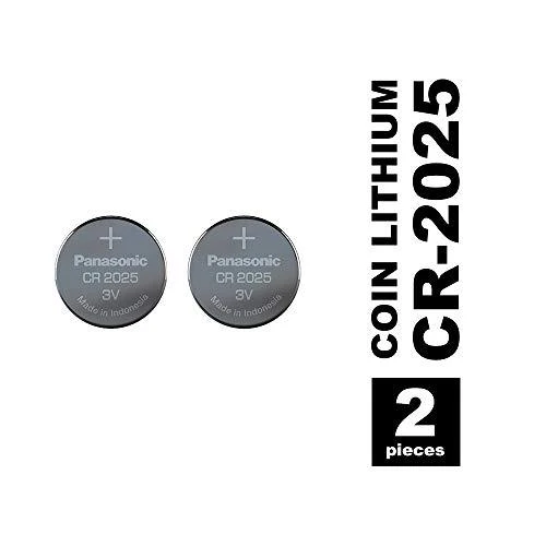 1x2 Panasonic CR 2025 Lithium Power