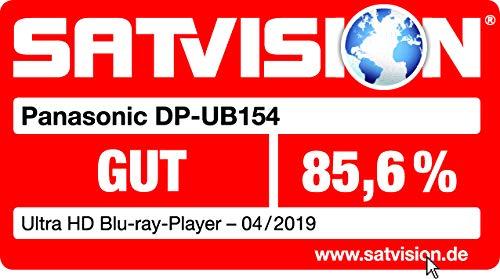 Vaizdo grotuvas Panasonic Blu-ray-Player DP-UB154 (HDR, Dolby Atmos, UltraHD/4K) juodas