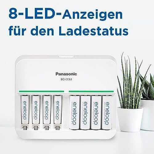 Kroviklis Panasonic ENELOOP BQ-CC63E, 5 val