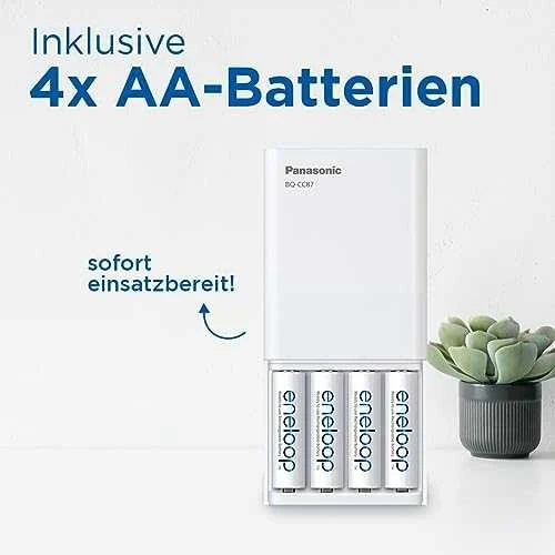 Įkroviklis Panasonic ENELOOP K-KJ87MCD40USB, 2,25 V; +(4xAA)